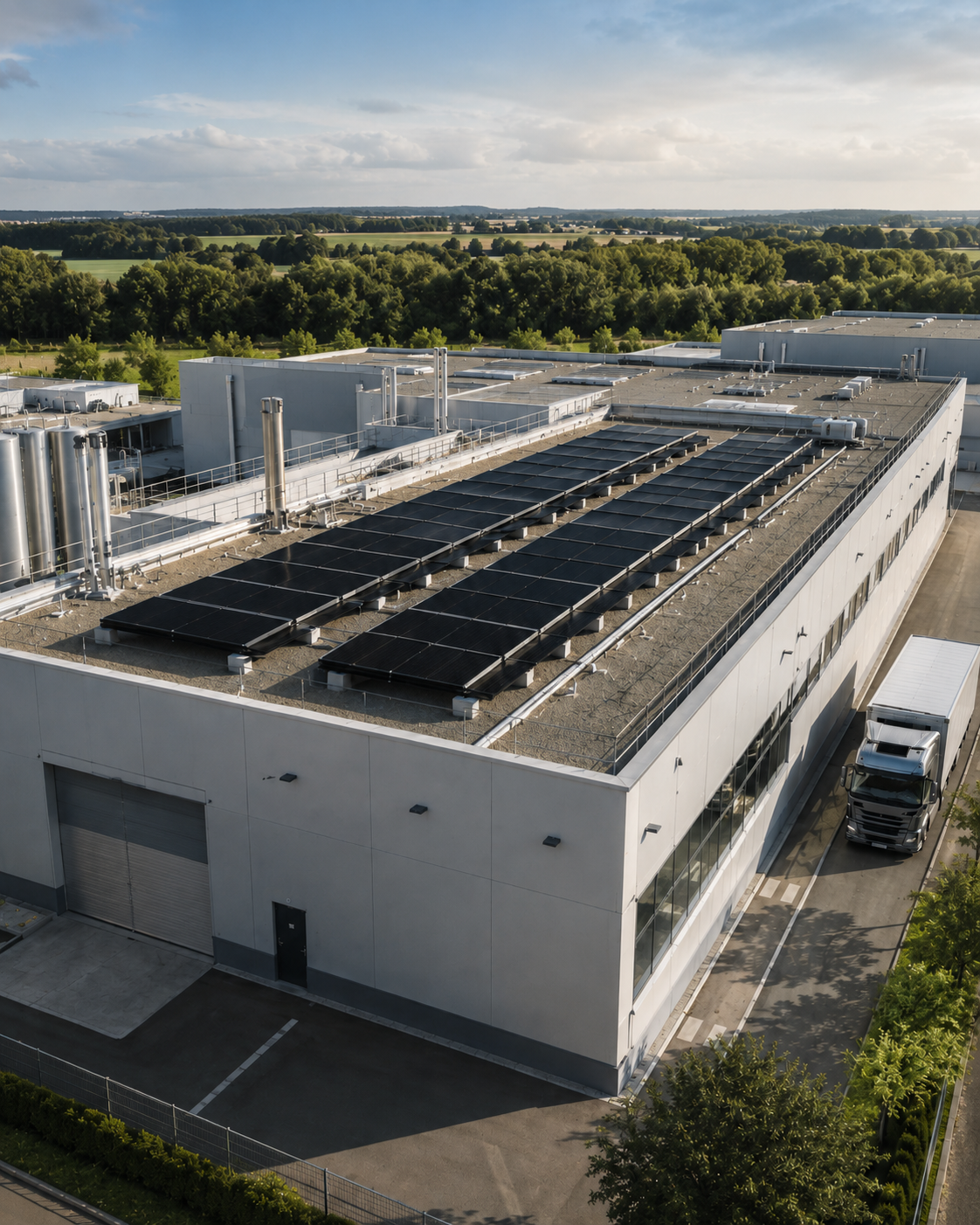 Exemple de configuration pour un site industriel